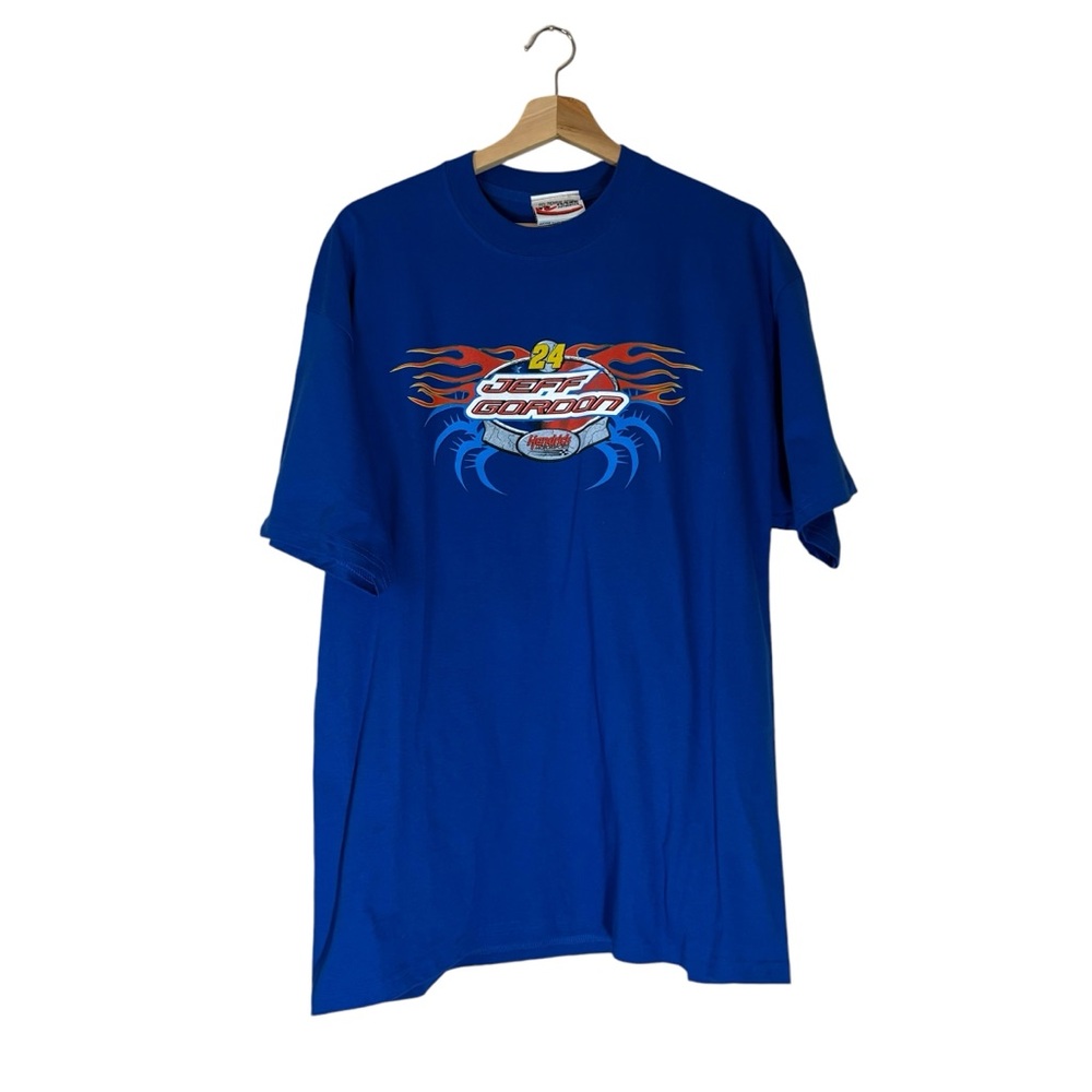 Chase Authentics Vintage 2003 Jeff Gordon #24 Nascar Large Blue T-Shirt